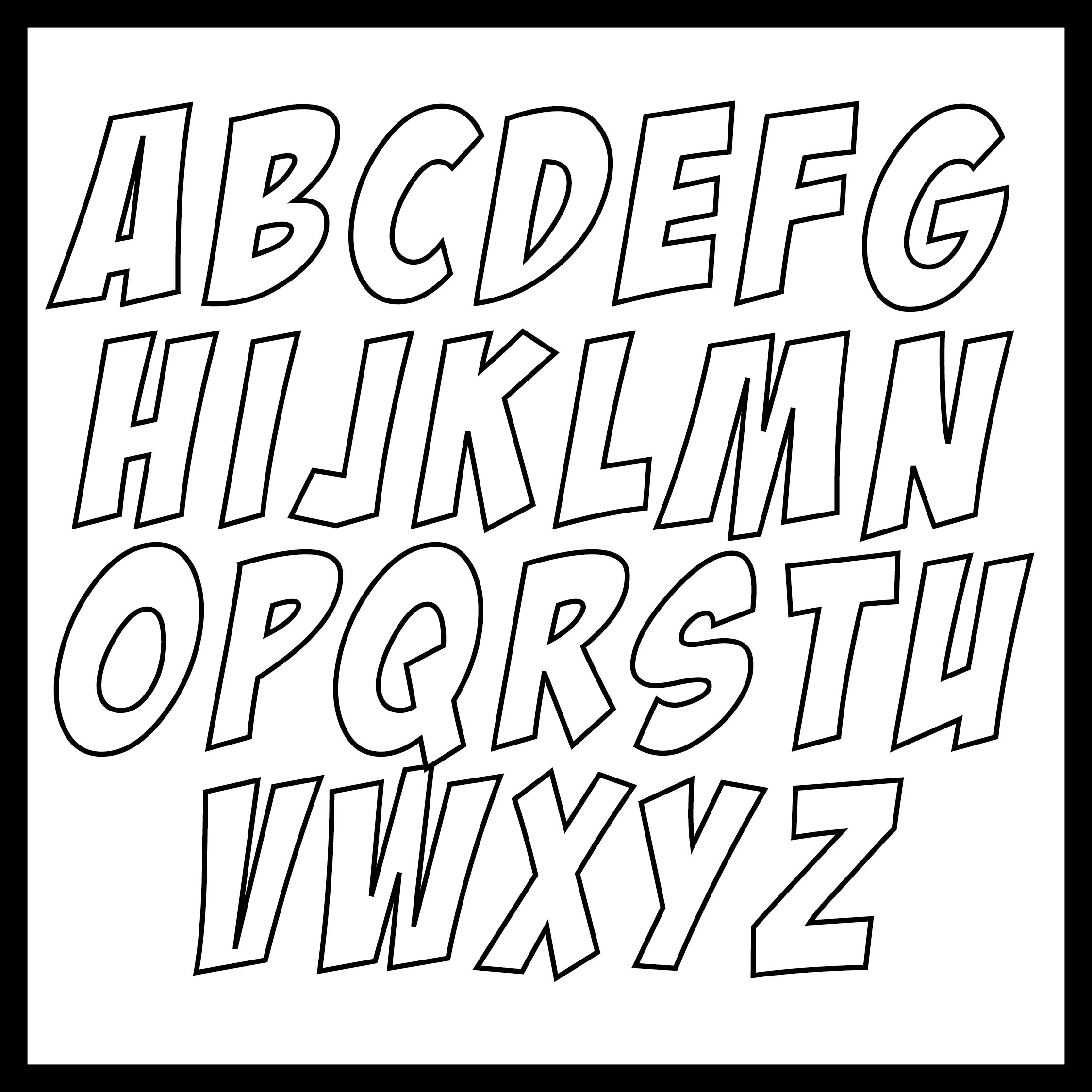 Free Fonts To Print And Cut Out with regard to Free Printable Fonts