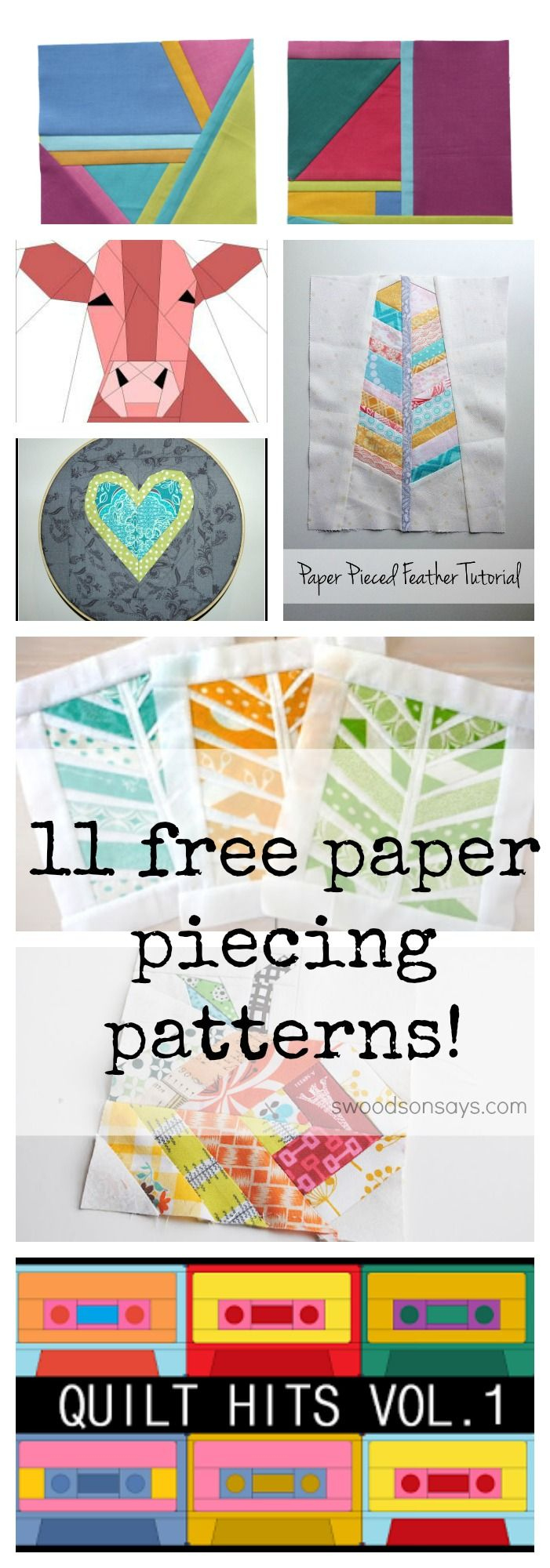 Free Foundation Paper Piecing Patterns | Foundation Paper Piecing for Free Printable Paper Piecing Patterns For Quilting