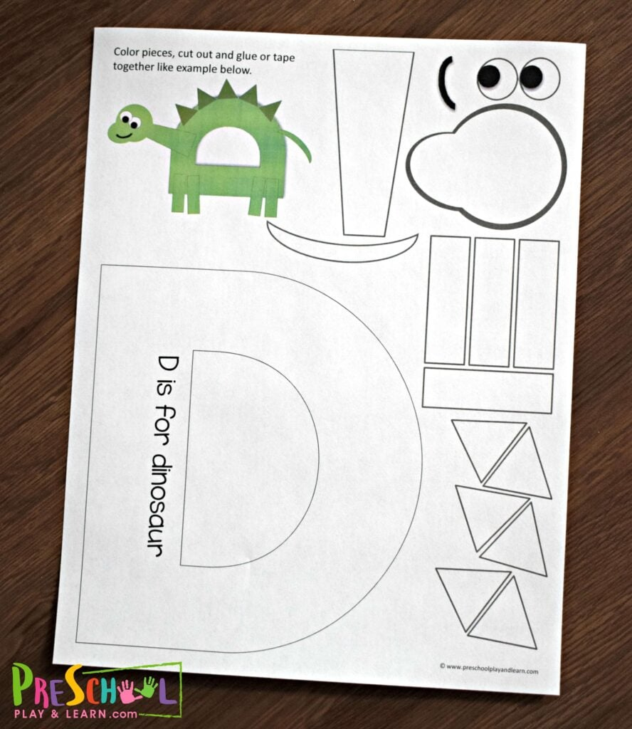 Free Free Printable Alphabet Letters For Crafts regarding Free Printable Crafts For Preschoolers