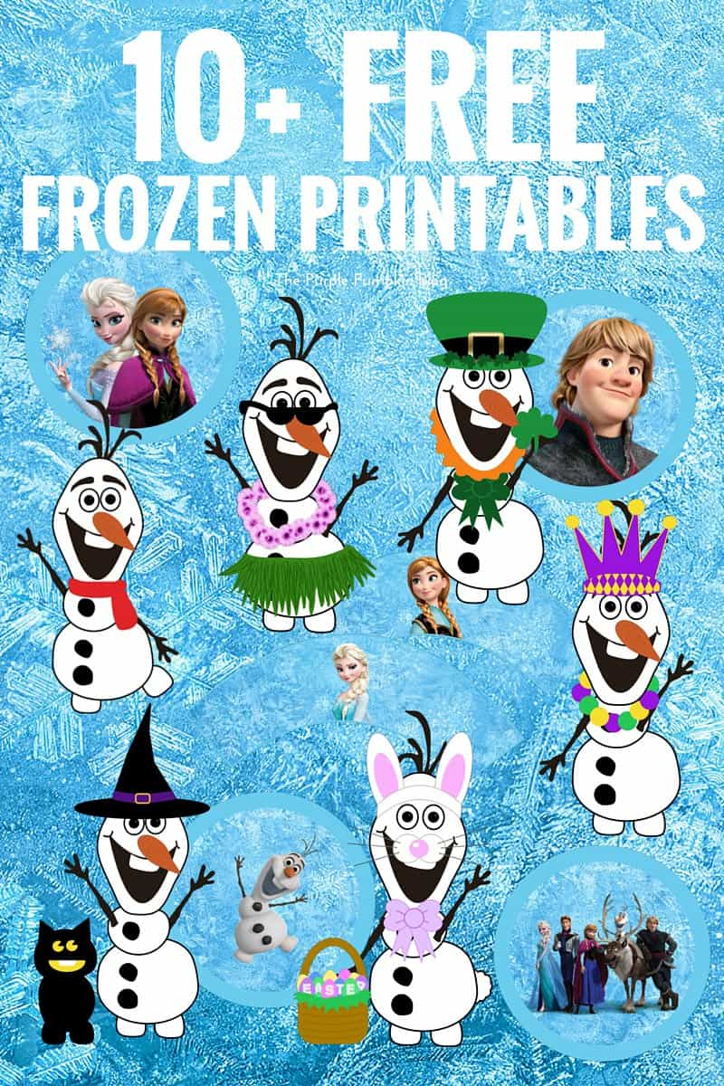 Free Frozen Printables For Frozen Parties! with Free Frozen Printables