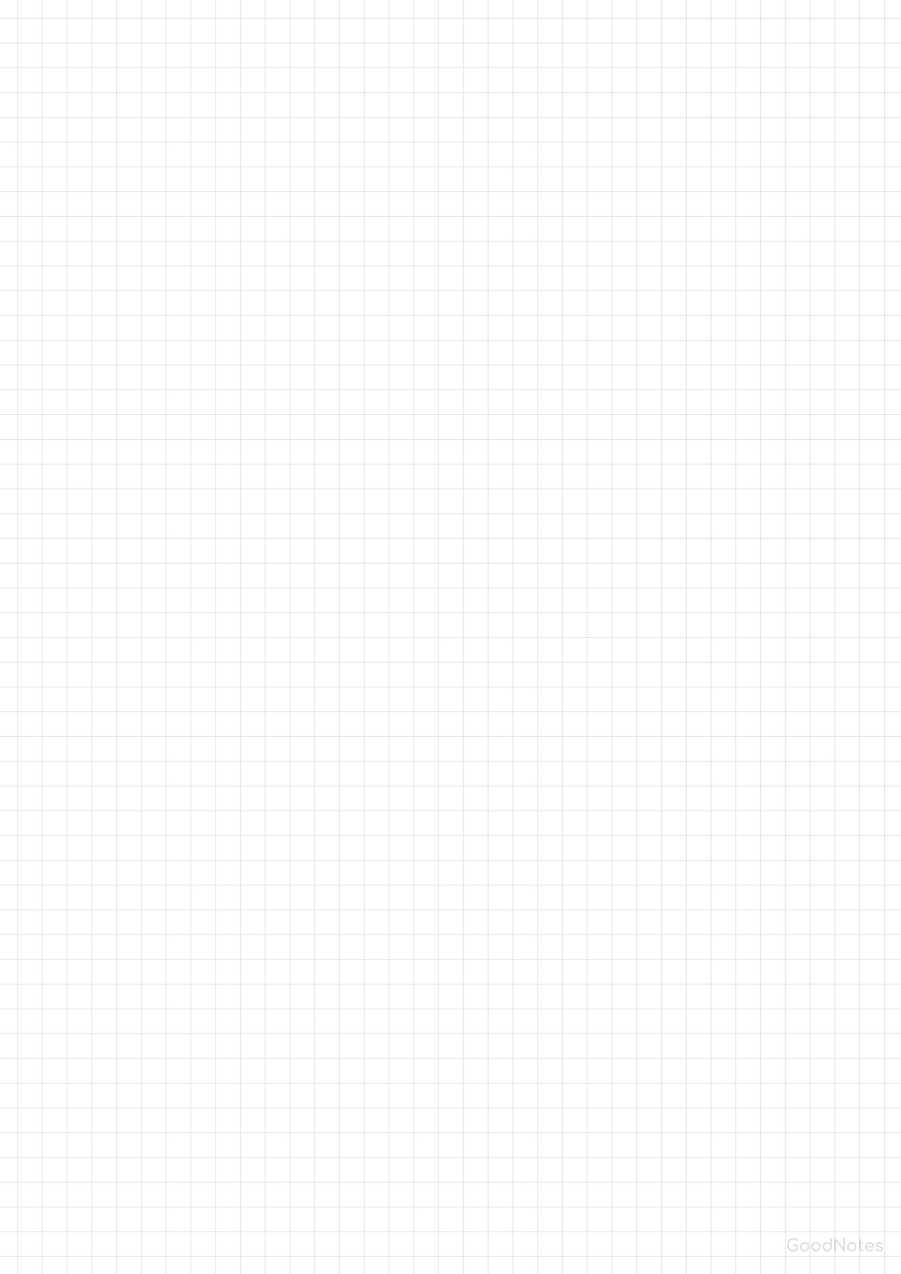 Free Graph Paper Template | Goodnotes in Free Printable Squared Paper