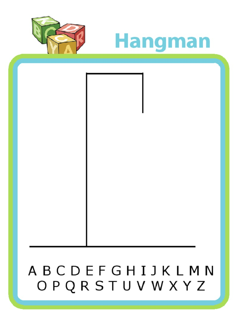 Free Hangman Word Game Worksheets | 101 Activity - Hangman Words pertaining to Free Printable Hangman Game