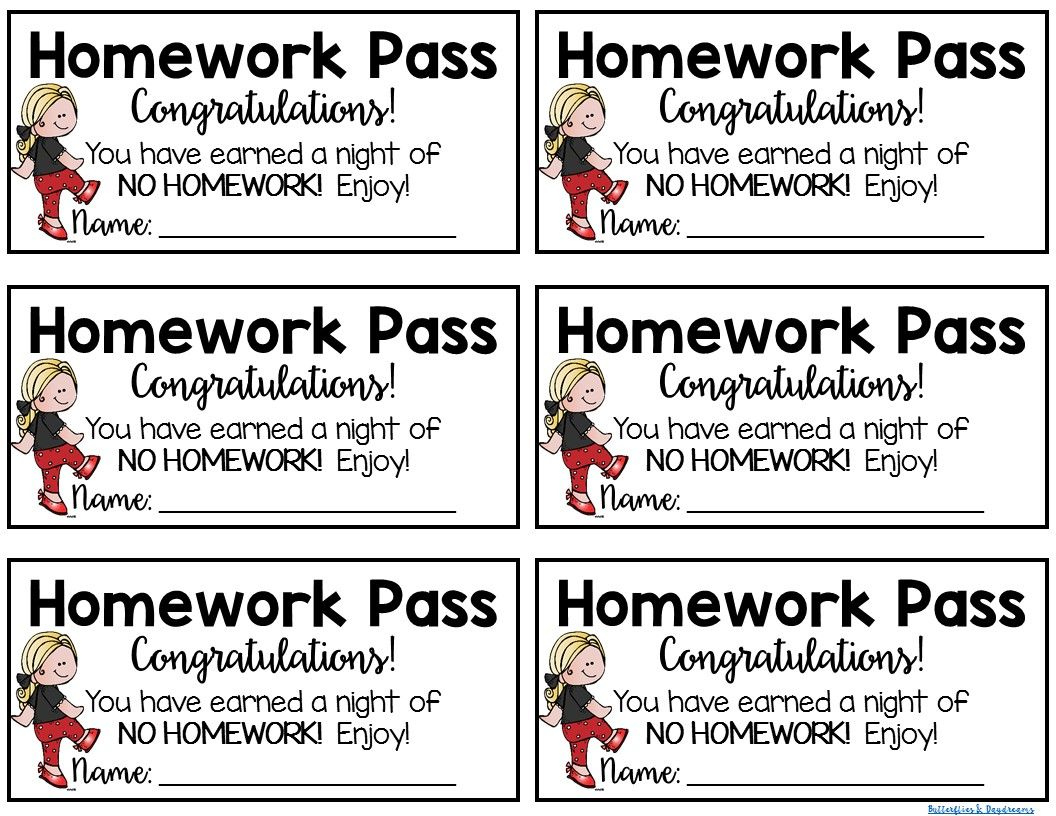 Free Homework Pass | Homework Pass, Writing Services, Essay within Free Printable Homework Pass Coupon