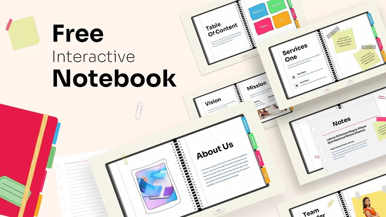 Free Interactive Notebook Presentation Template regarding Free Interactive Notebook Printables