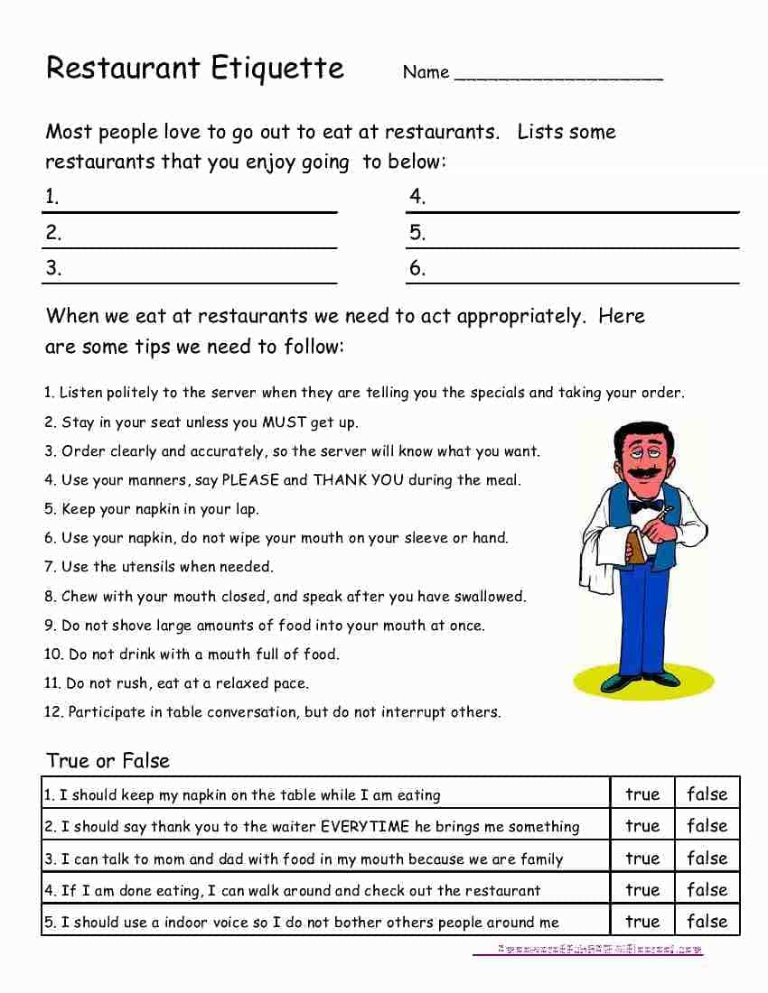 Free Life Skills Worksheets For Highschool Students And Free Life intended for Free Printable Life Skills Worksheets