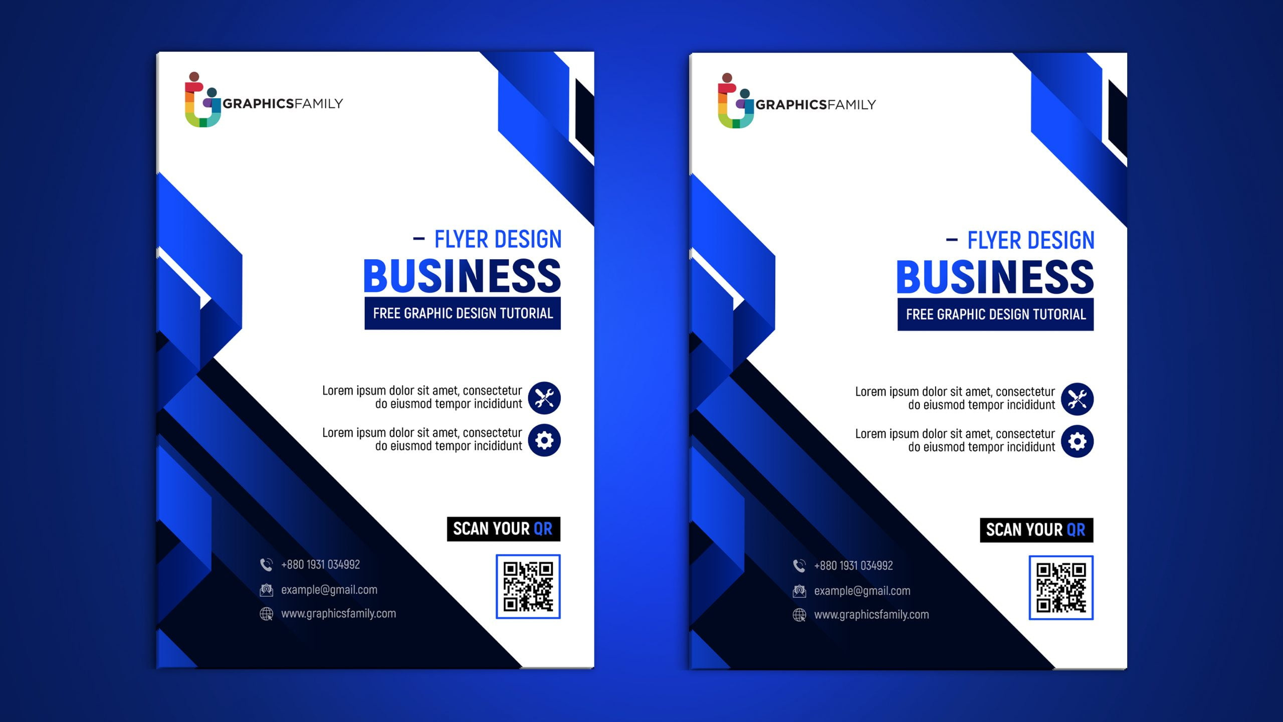 Free Modern Flyer Design Cover Template Psd – Graphicsfamily regarding Free Printable Flyer Maker