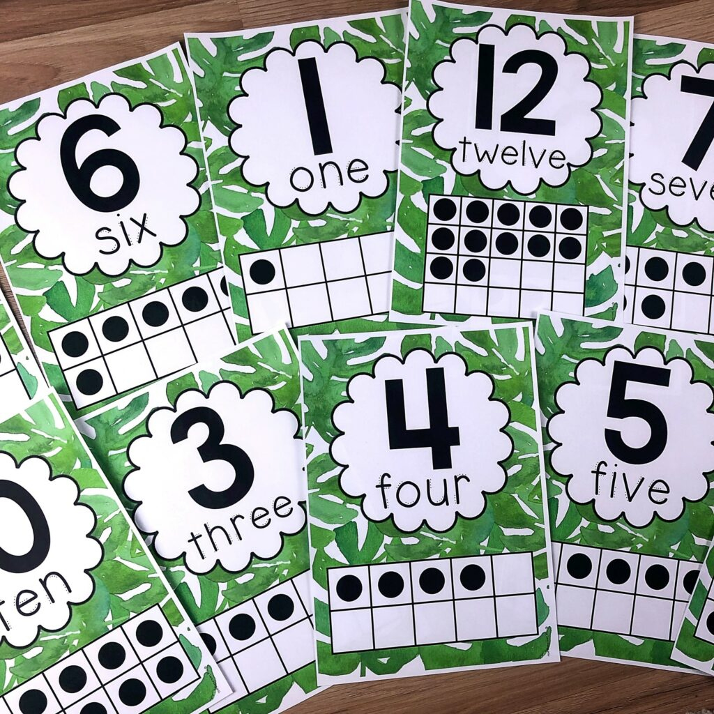 Free Number Posters For Your Classroom - My Teaching Pal with regard to Free Printable Number Posters