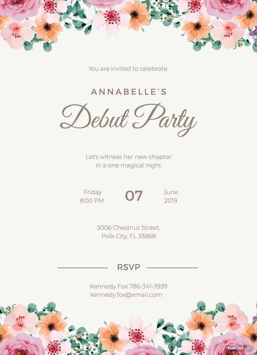 Free Party Invitation Templates &amp; Examples - Edit Online &amp; Download in Printable Invitations Free No Download