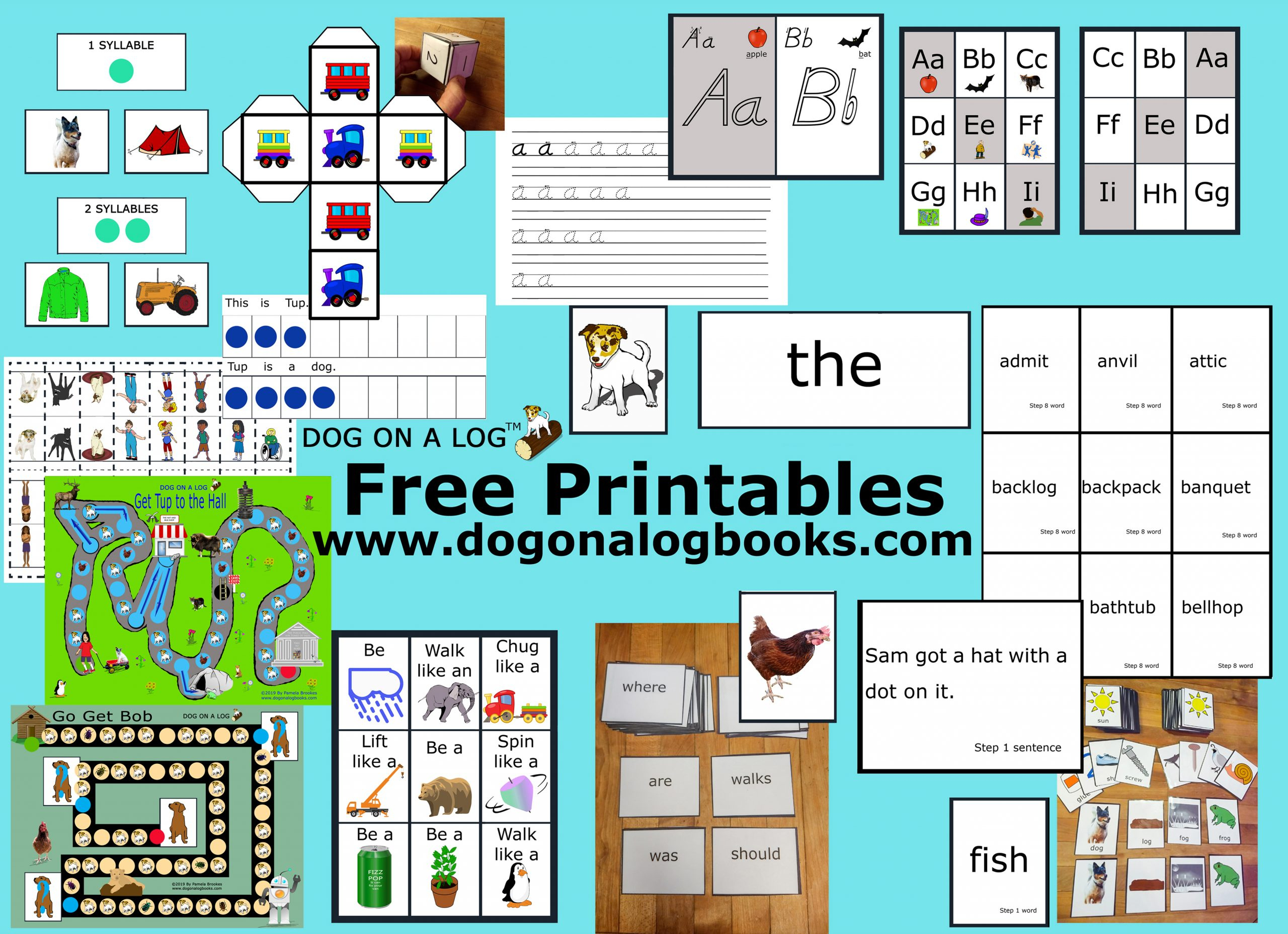 Free Phonics And Dyslexia Printables For Learning To Read with regard to Free Printable Phonics Books For Kindergarten