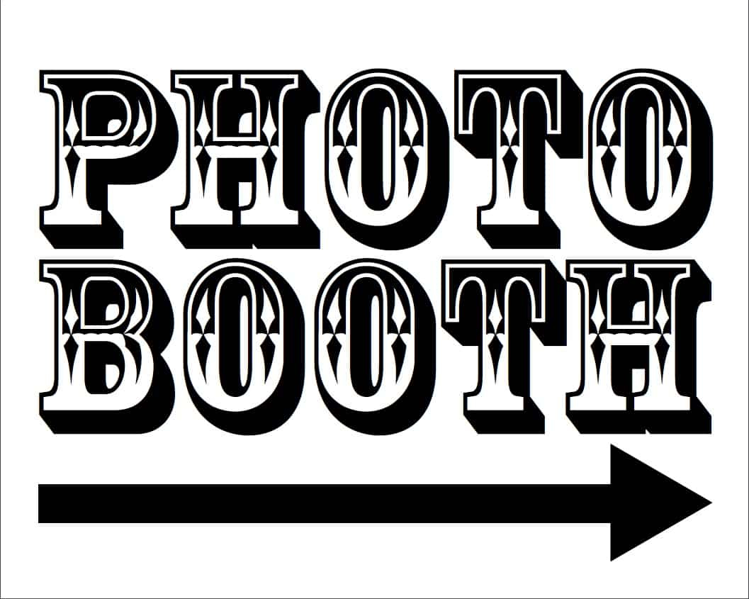 Free Photo Booth Printables For Your Wedding | Photo Booth Rocks inside Free Printable Photo Booth Sign