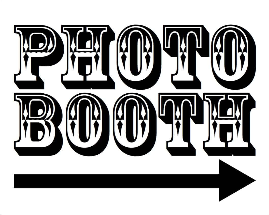 Free Photo Booth Printables For Your Wedding | Photo Booth Rocks with Selfie Station Free Printable