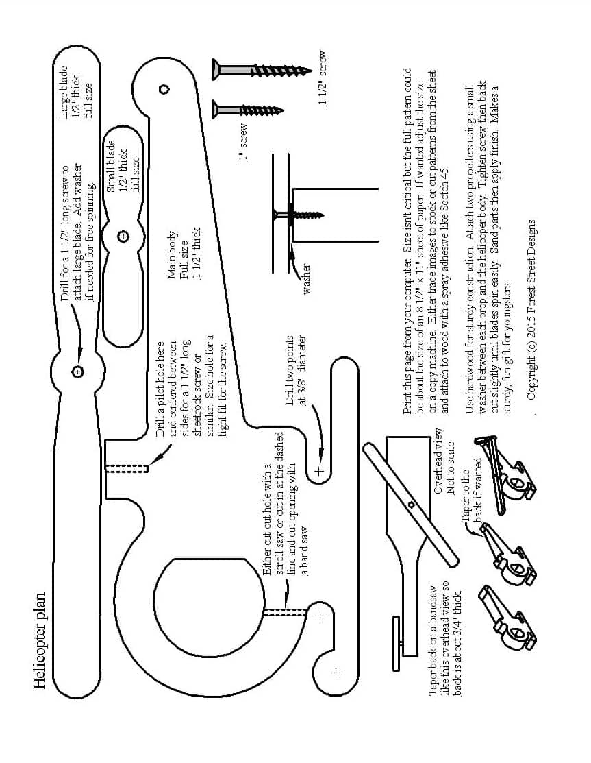 Free Plans - Forest Street Designs in Free Printable Woodworking Plans