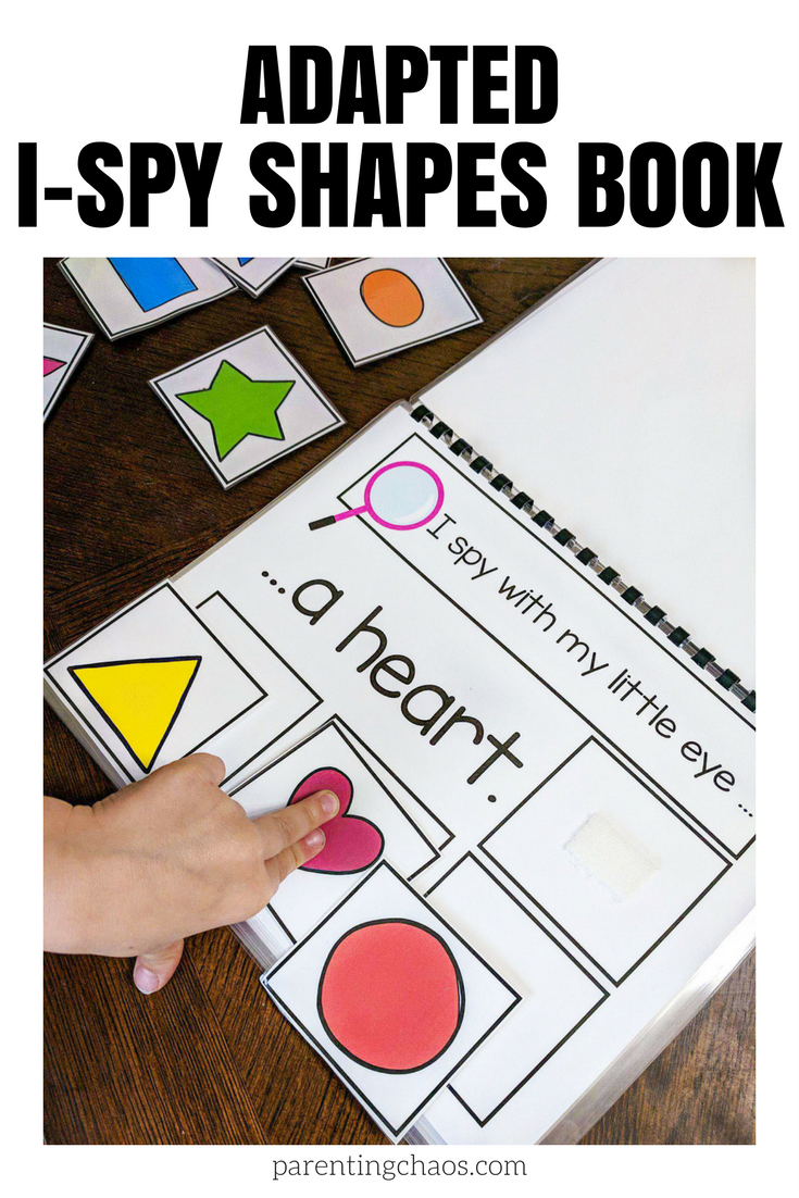 Free Printable Adapted I Spy Shapes Book | Money Saving Mom® pertaining to Free Adapted Books Printable