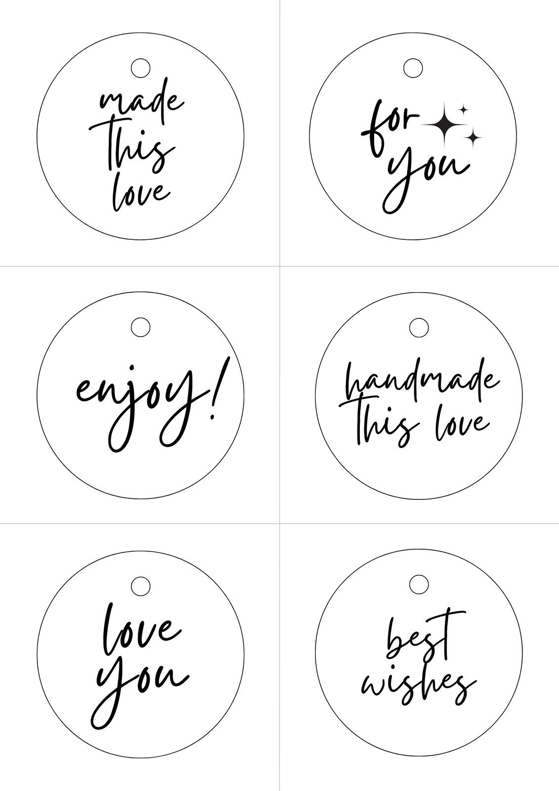 Free, Printable And Customizable Gift Tag Templates | Canva in Free Online Gift Tags Printable