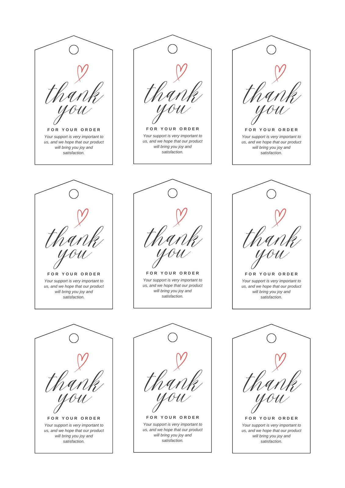 Free, Printable And Customizable Gift Tag Templates | Canva with Free Online Gift Tags Printable