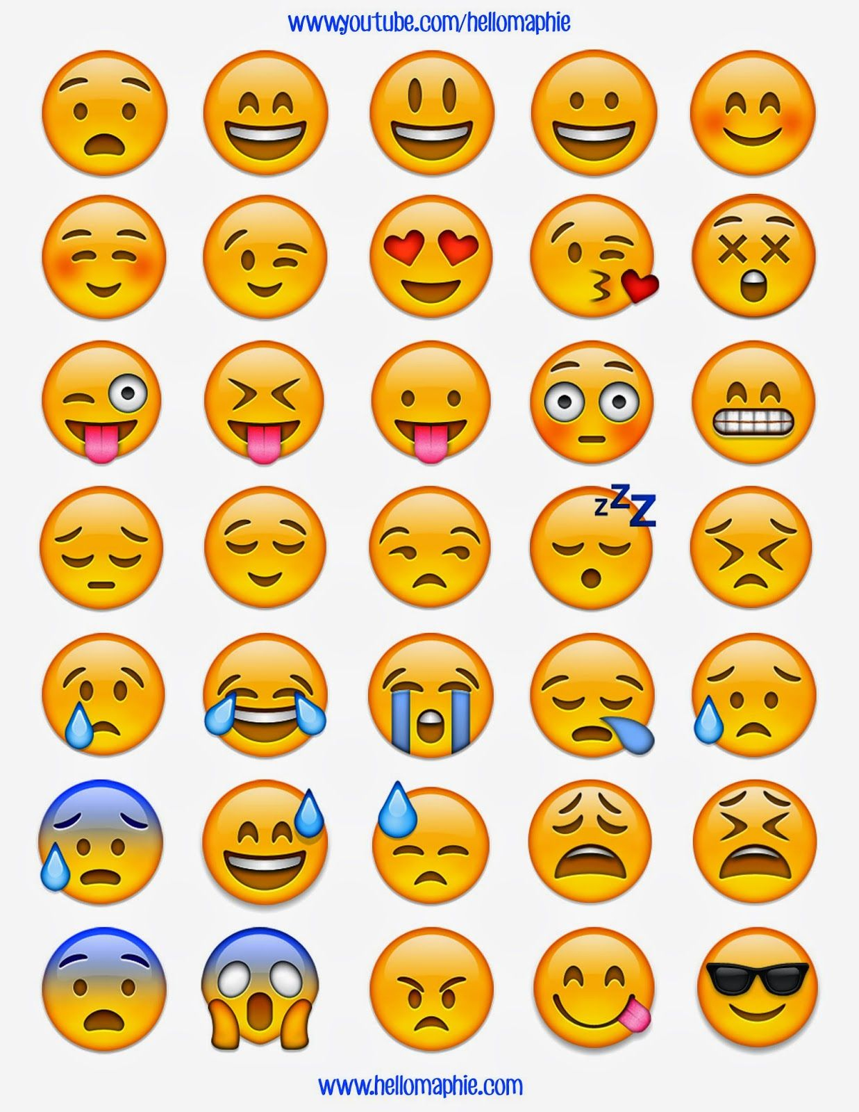Free Printable Apple Emoji Graphics And Stickers | Plan To Love in Free Emoji Printables
