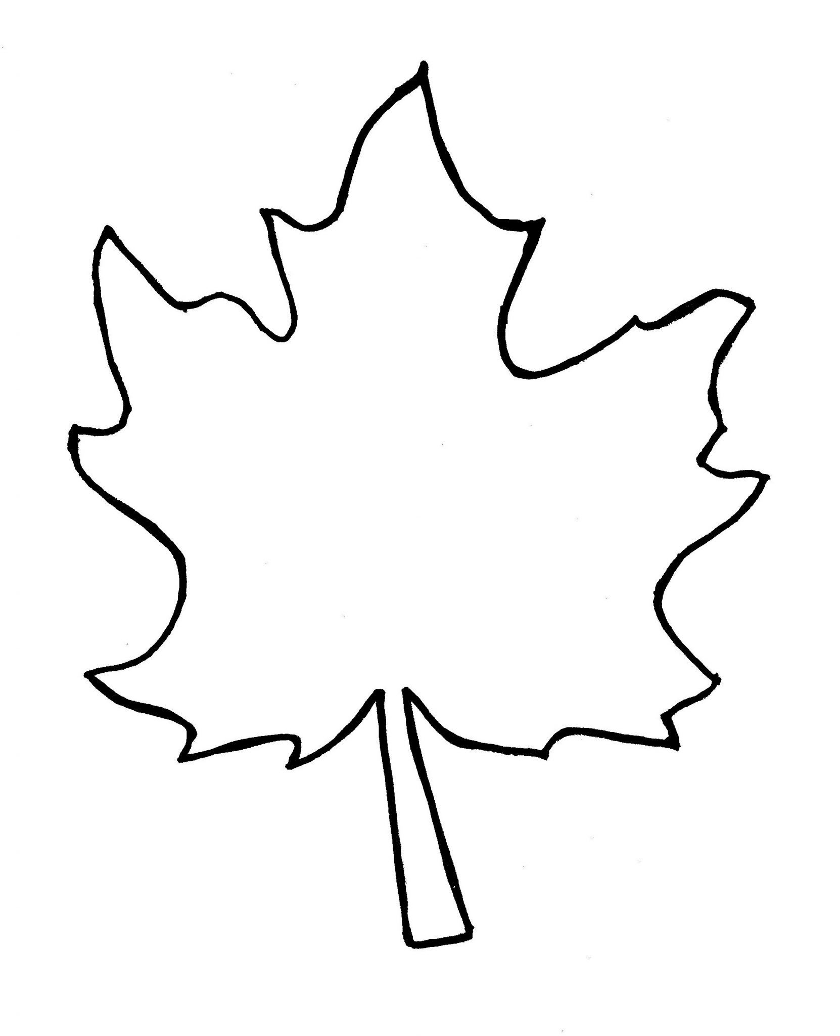 Free Printable Autumn Leaves Template - Printable Templates Free regarding Free Printable Pictures of Autumn Leaves