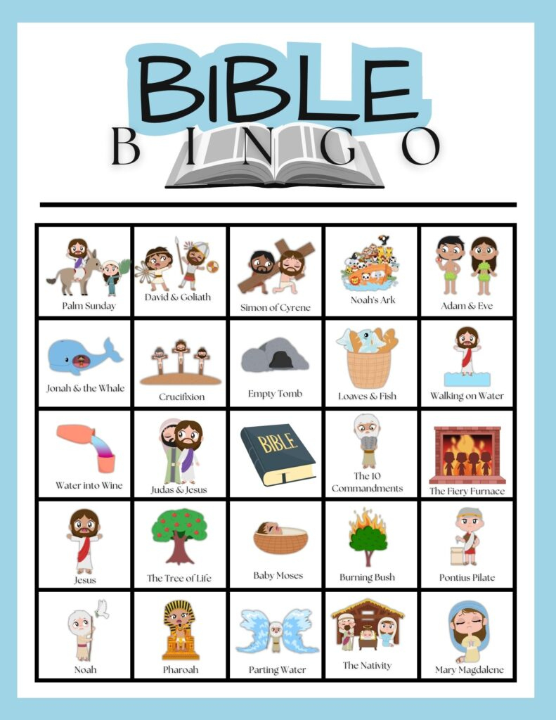Free Printable Bible Bingo | Healing Home intended for Free Printable Bible Bingo For Preschoolers