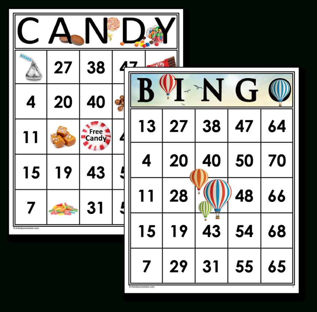 Free Printable Bingo Cards - Activity Connection pertaining to Printable Bingo Template Free