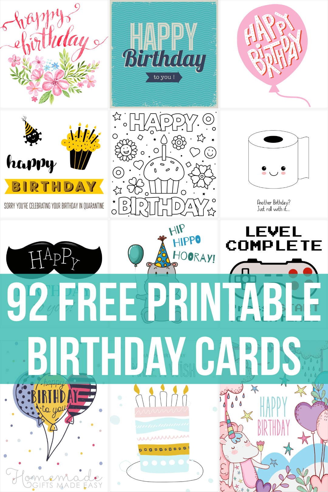 Free Printable Birthday Cards For Everyone | Free Printable for Free Printable Special Occasion Cards