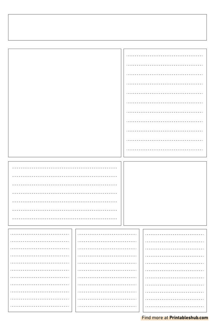 Free Printable Blank Newspaper Templates [Pdf Included] In 2024 with Free Printable Newspaper Templates for Students