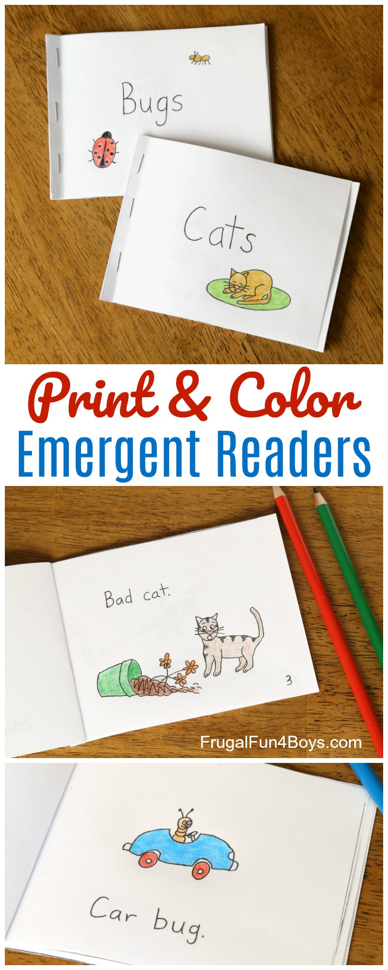 Free Printable Books For Beginning Readers - Level 1 (Easy inside Free Printable Books for Beginning Readers