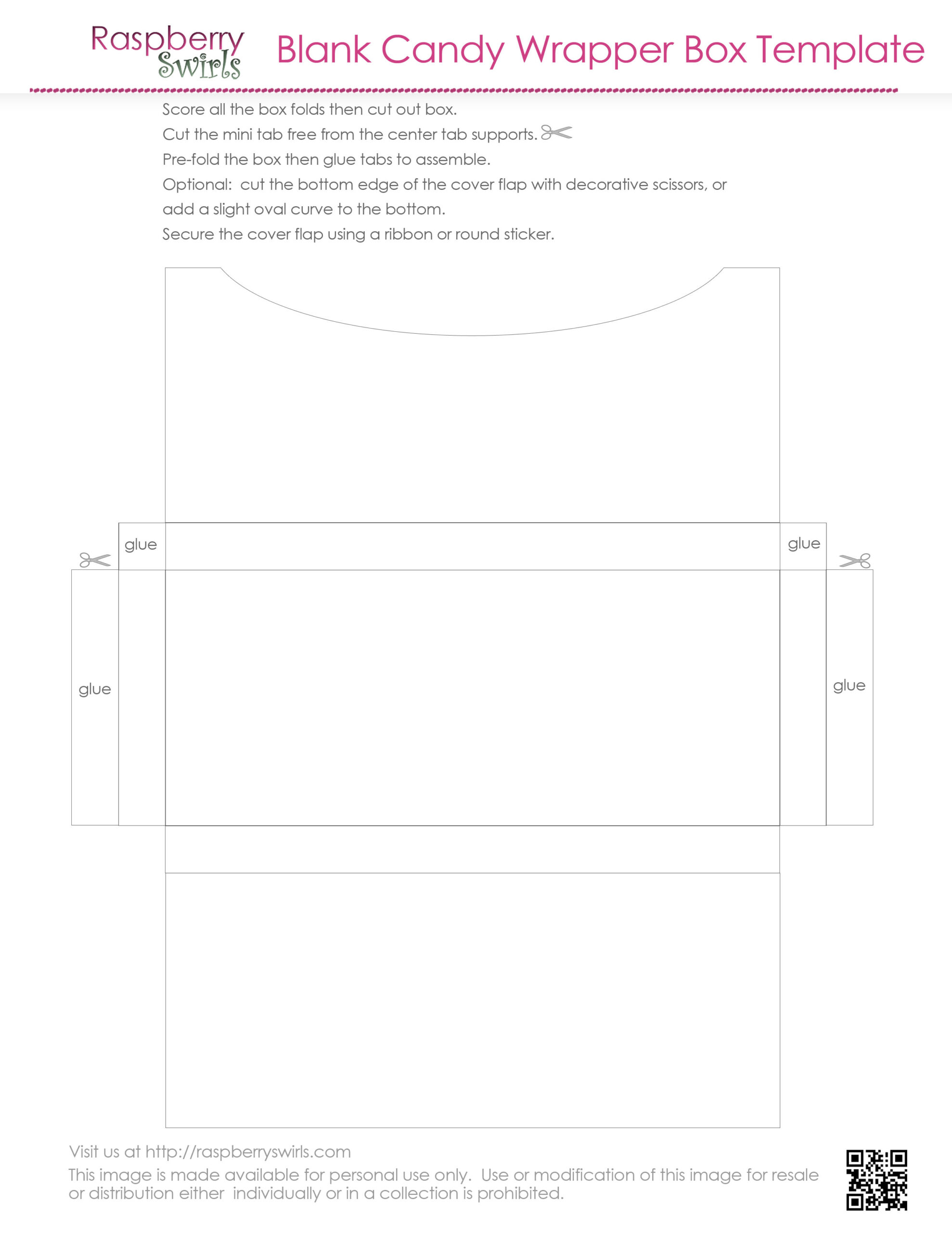 Free Printable Chocolate Candy Bar Wrapper Box Template pertaining to Free Candy Wrapper Printable