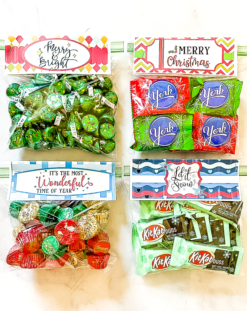 Free Printable Christmas Bag Toppers - Sweet Pea for Free Printable Christmas Bag Toppers