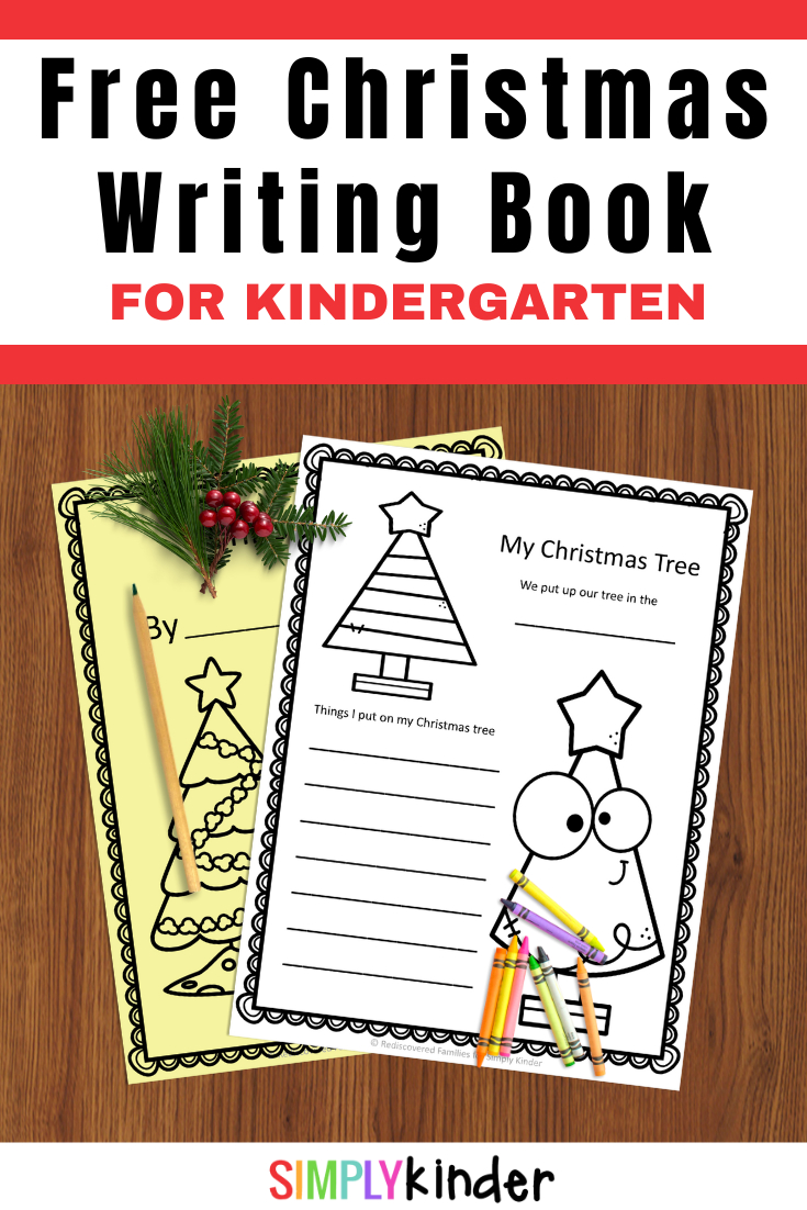 Free Printable Christmas Book To Inspire Your Kinders - Simply Kinder with Free Printable Christmas Books for Kindergarten