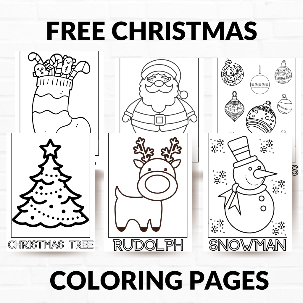 Free Printable Christmas Coloring Pages - About A Mom with regard to Free Printable Christmas Pictures