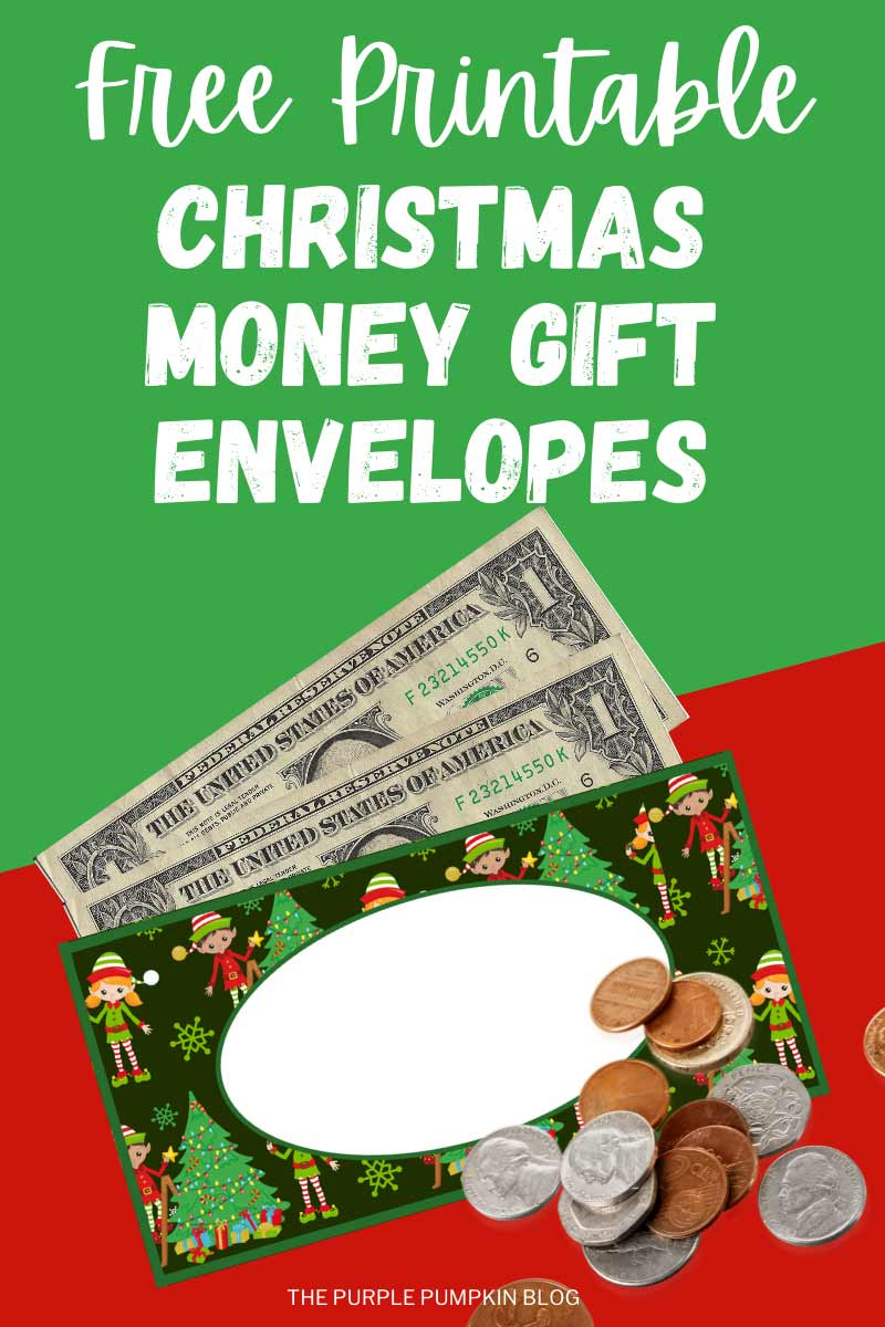 Free Printable Christmas Envelope Template For Cash Money Gifts intended for Christmas Money Wallets Free Printable