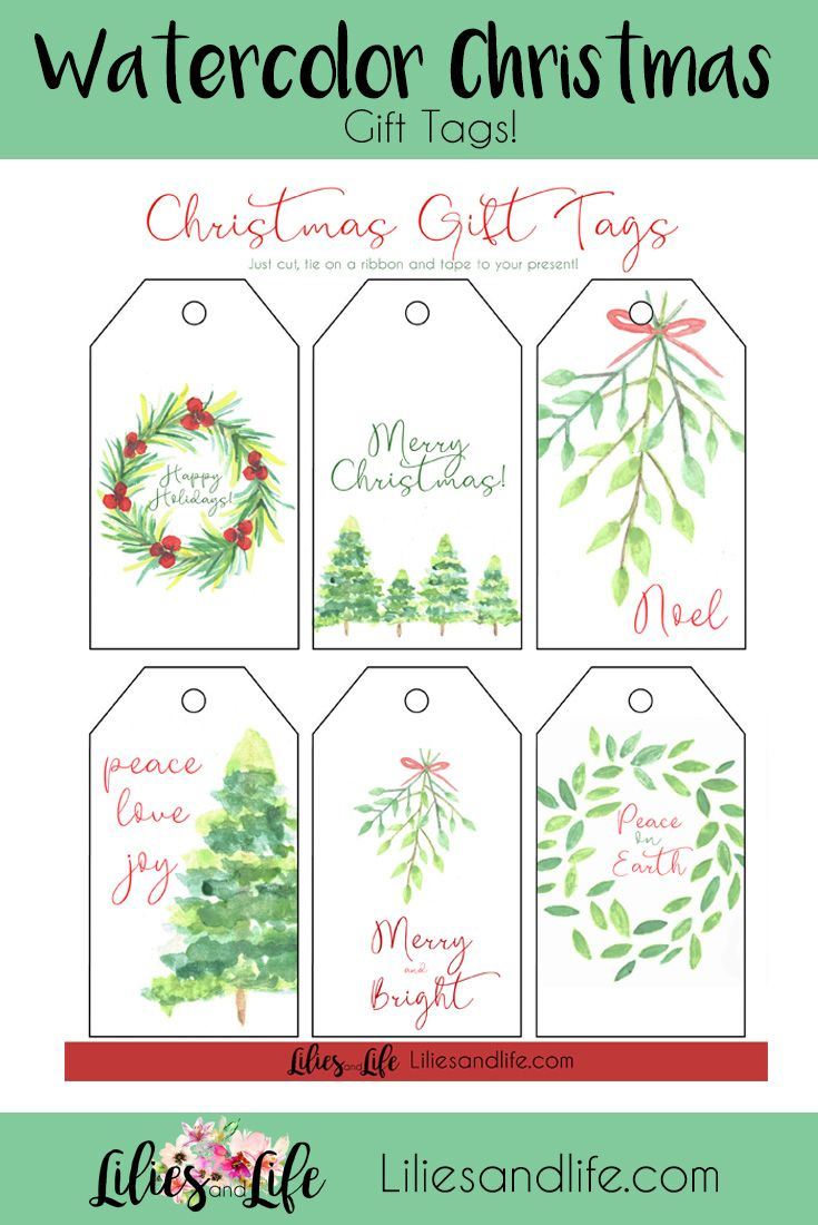 Free Printable Christmas Gift Tags | Christmas Gift Tags Printable with Diy Christmas Gift Tags Free Printable