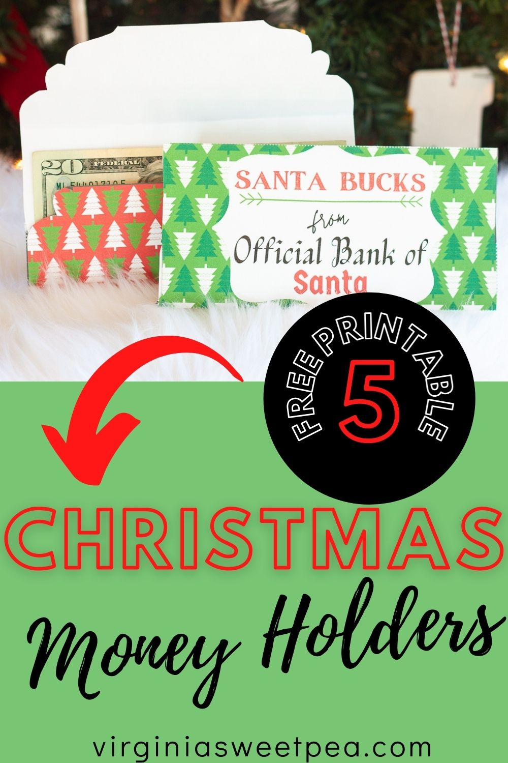 Free Printable Christmas Money Holders - Sweet Pea intended for Free Printable Christmas Money Holders