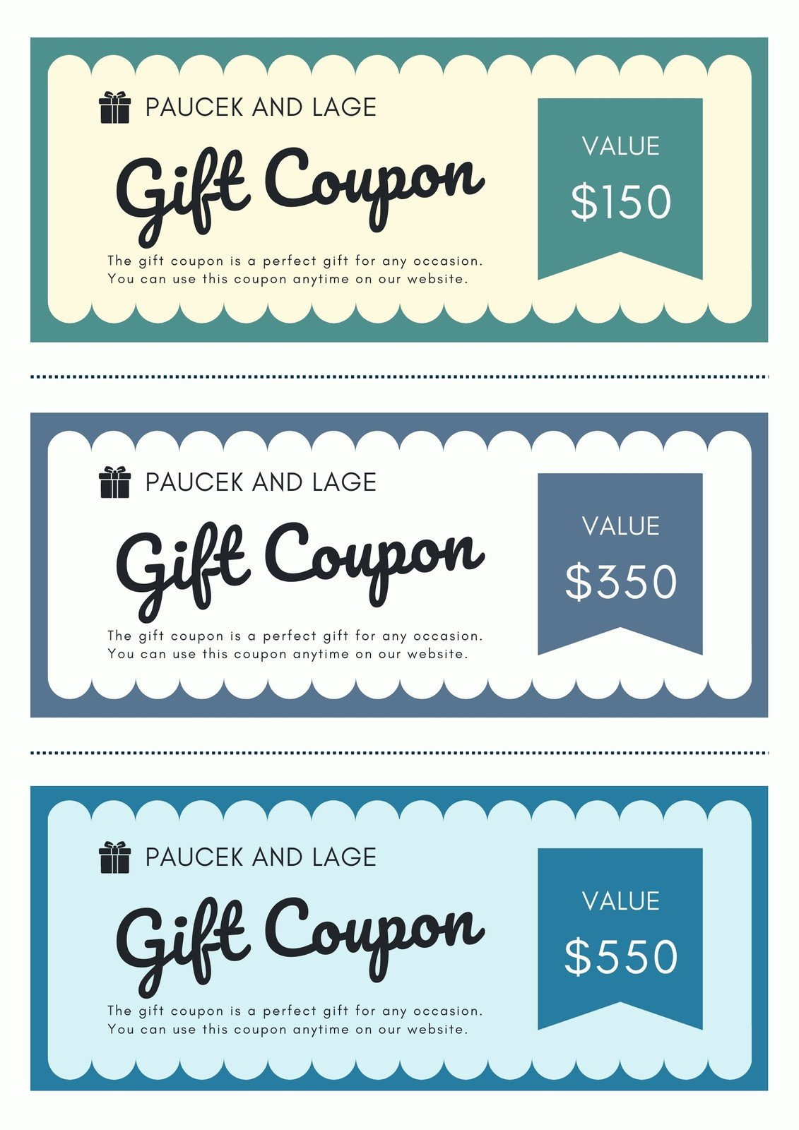 Free, Printable, Customizable Coupon Templates | Canva intended for Free High Value Printable Coupons