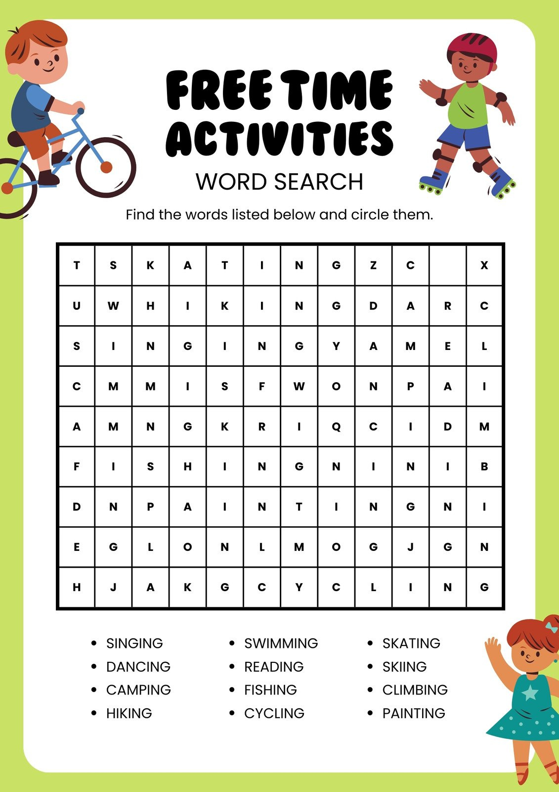 Free, Printable, Customizable English Worksheet Templates | Canva in Free Printable English Lessons