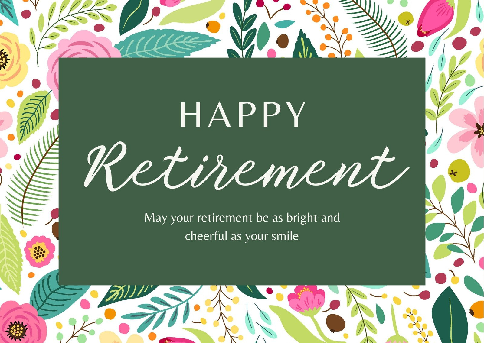 Free Printable, Customizable Retirement Card Templates | Canva with Free Printable Retirement Cards
