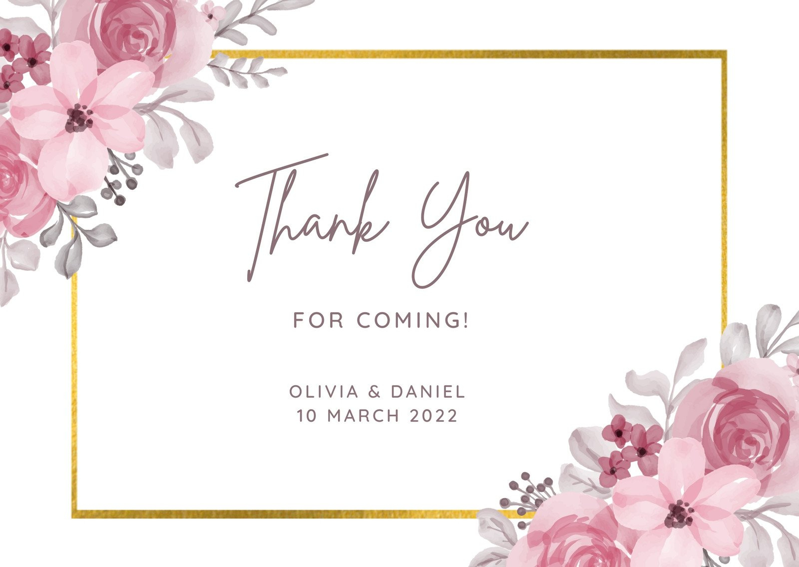 Free Printable, Customizable Wedding Card Templates | Canva regarding Free Printable Wedding Graphics