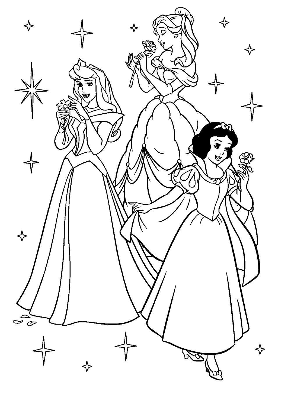 Free Printable Disney Princess Coloring Pages For Kids | Disney intended for Free Printable Princess Coloring Pages