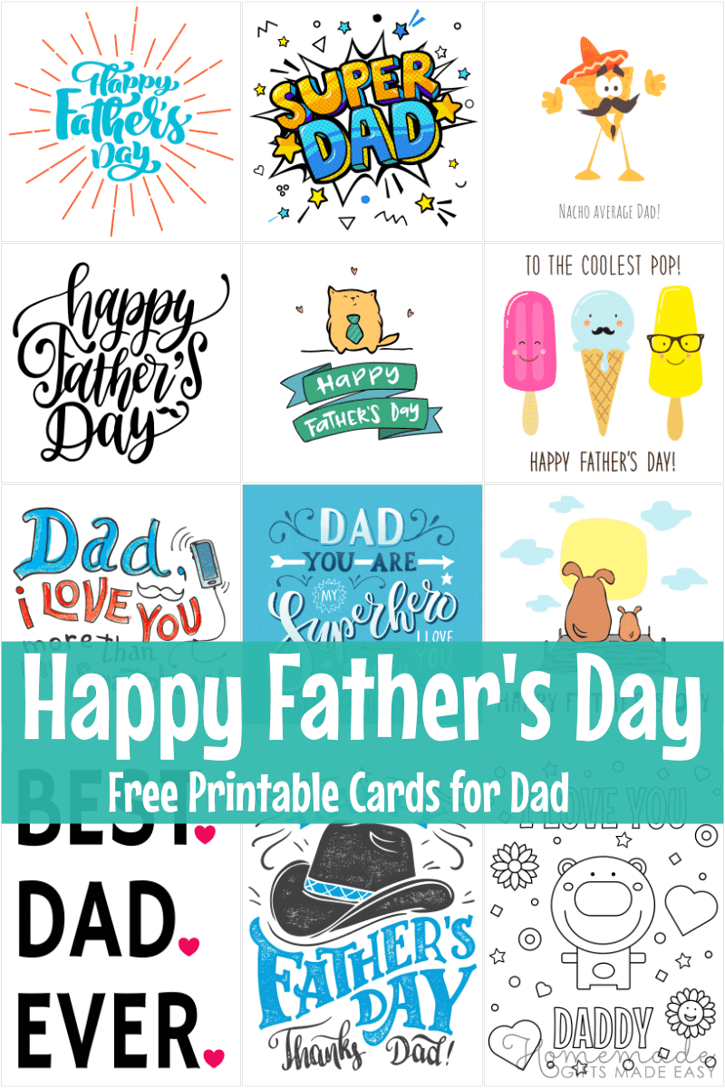 Free Printable Father'S Day Cards 2024 throughout Free Printable Fathers Day Cards