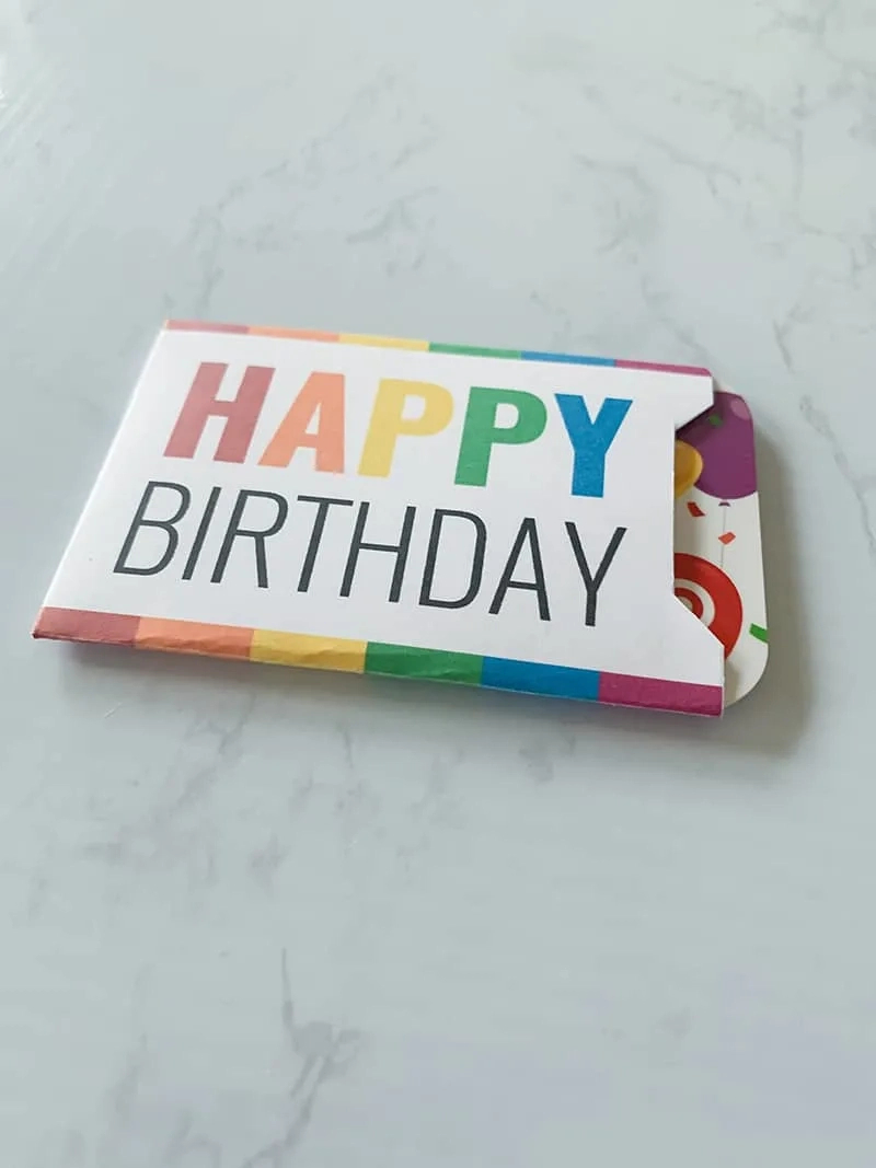 Free Printable Gift Card Holder | Happy Birthday | Instant Download regarding Free Printable Money Cards For Birthdays