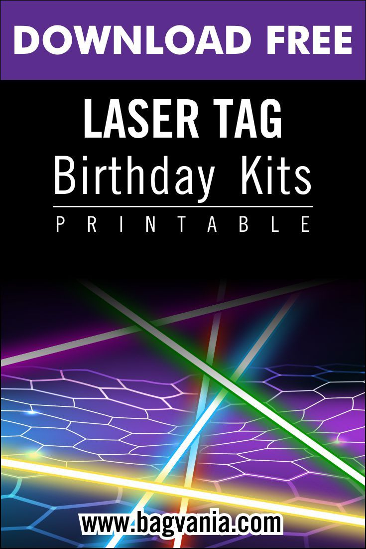 Free Printable Laser Tag Birthday Party Kits Template | Laser Tag intended for Free Printable Laser Tag Invitation Template