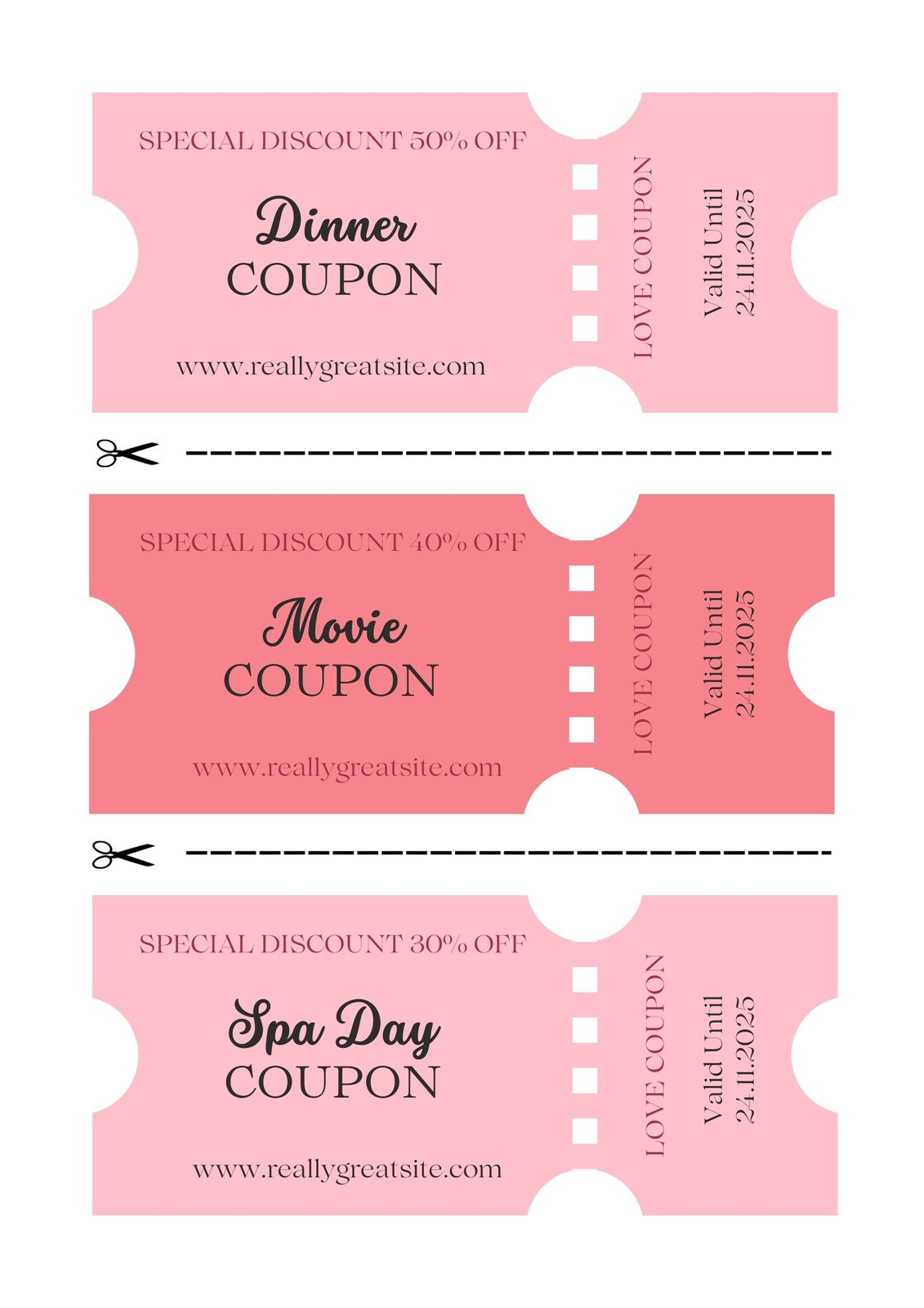 Free Printable Love Coupon Templates | Canva regarding Free Printable Love Coupons for Wife