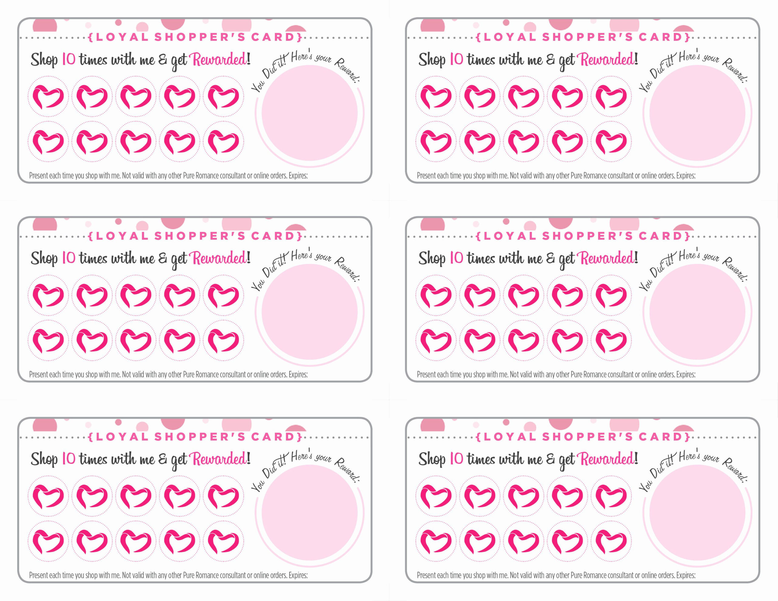 Free Printable Loyalty Card Template - Printable Templates Free within Free Printable Loyalty Card Template