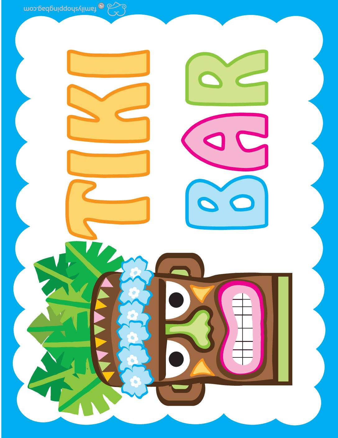 Free Printable Luau Coloring Pages And More | Lil Shannie pertaining to Free Luau Printables