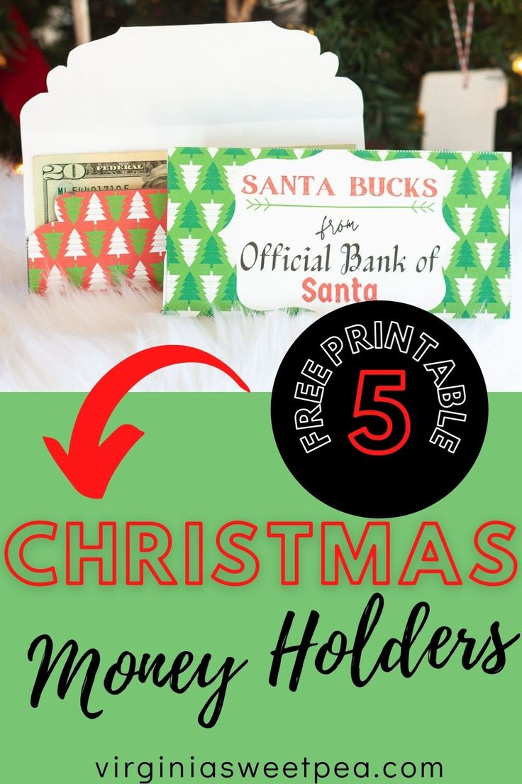 Free Printable Money Holders For Christmas | Christmas Money inside Christmas Money Wallets Free Printable