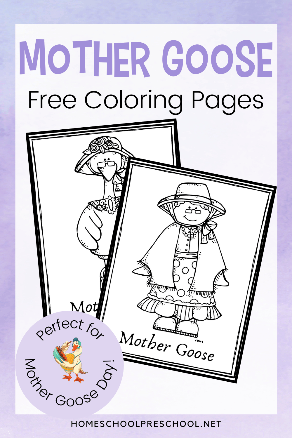 Free Printable Mother Goose Coloring Pages For Kids with regard to Mother Goose Coloring Pages Free Printable