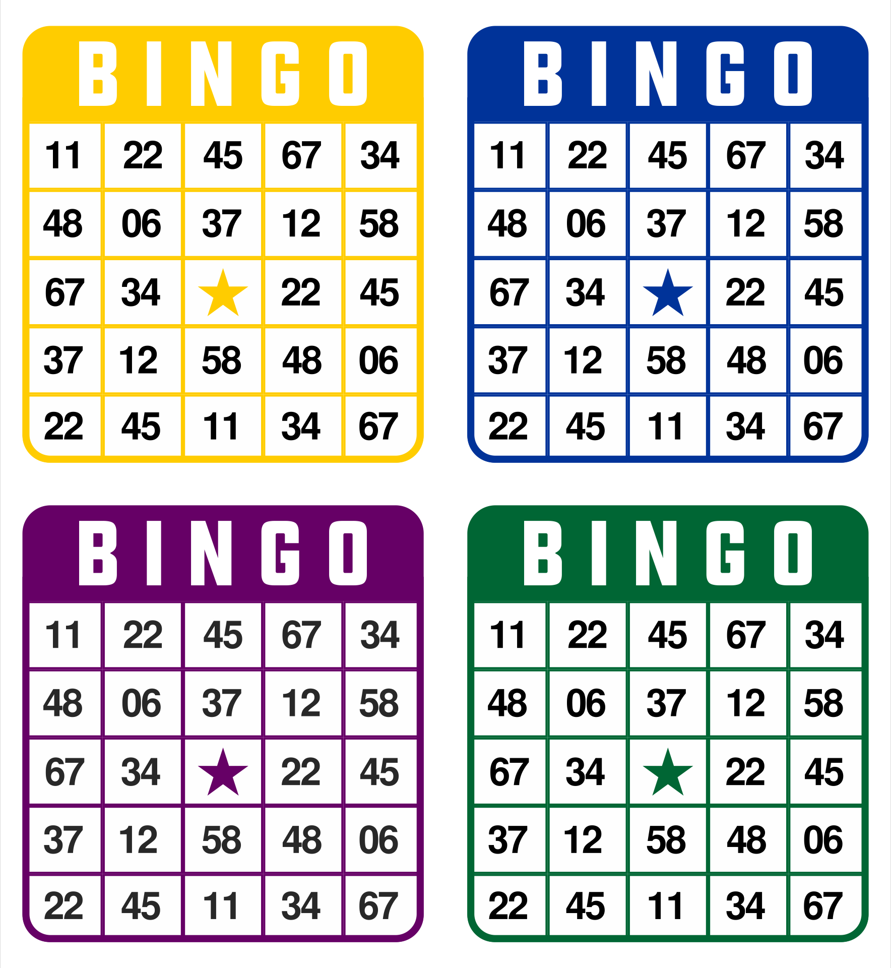 Free Printable Number Bingo For Kids with regard to Free Printable Bingo Cards With Numbers
