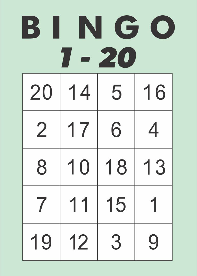 Free Printable Number Bingo | Printablee | Free Bingo Cards, Bingo regarding Free Printable Bingo Cards Random Numbers