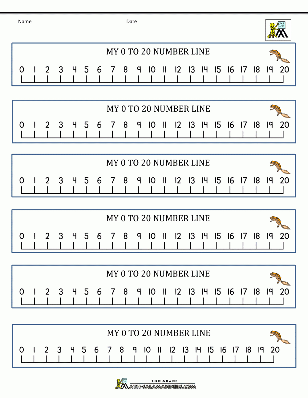 Free Printable Number Line Addition Worksheets throughout Free Printable Number Line Worksheets