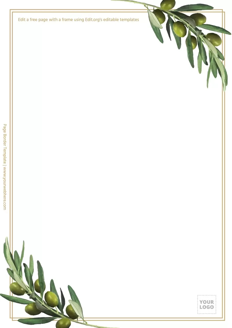 Free Printable Page Border Templates in Free Printable Page Borders